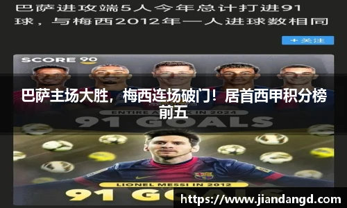 巴萨主场大胜，梅西连场破门！居首西甲积分榜前五